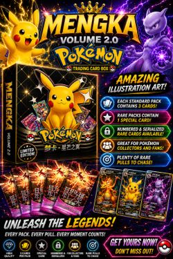 🔥 Pokémon Mengka VOL. 2 Collection Booster Box 🔥