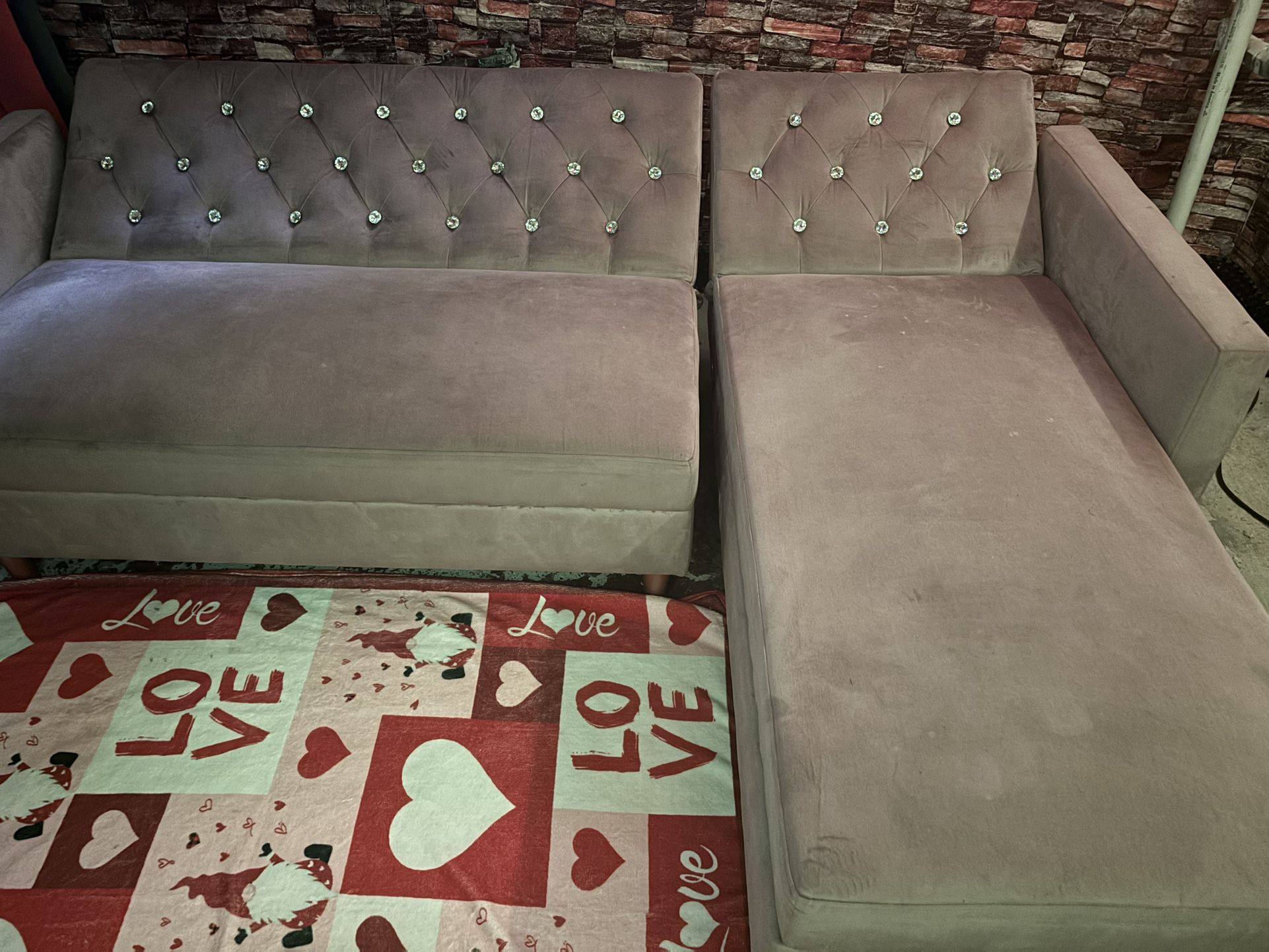 Futon 2 Piece Sectional