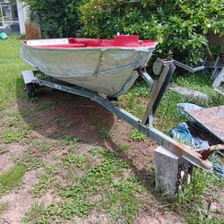 John Boat And Trailer