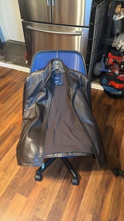 roundtree and yorke leather jacket brown