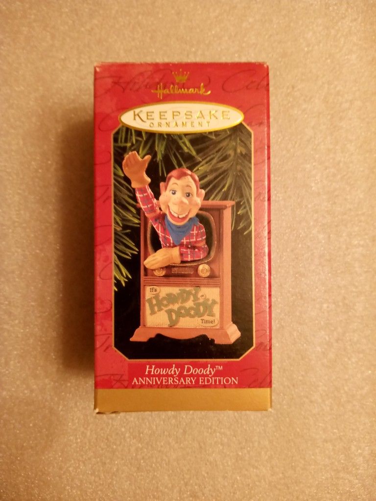 Christmas Ornament Hallmark Howdy Doody New 1997