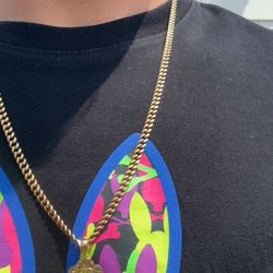 Cadena Cubana De 14 K 