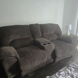 FREE DUAL RECLINING LOVESEAT 