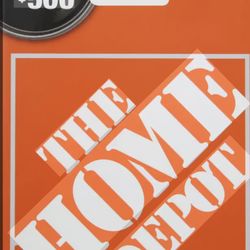 Home Depot store credit  gift card