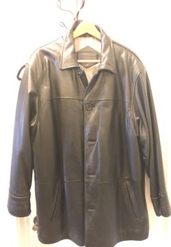 Men’s Leather Coat