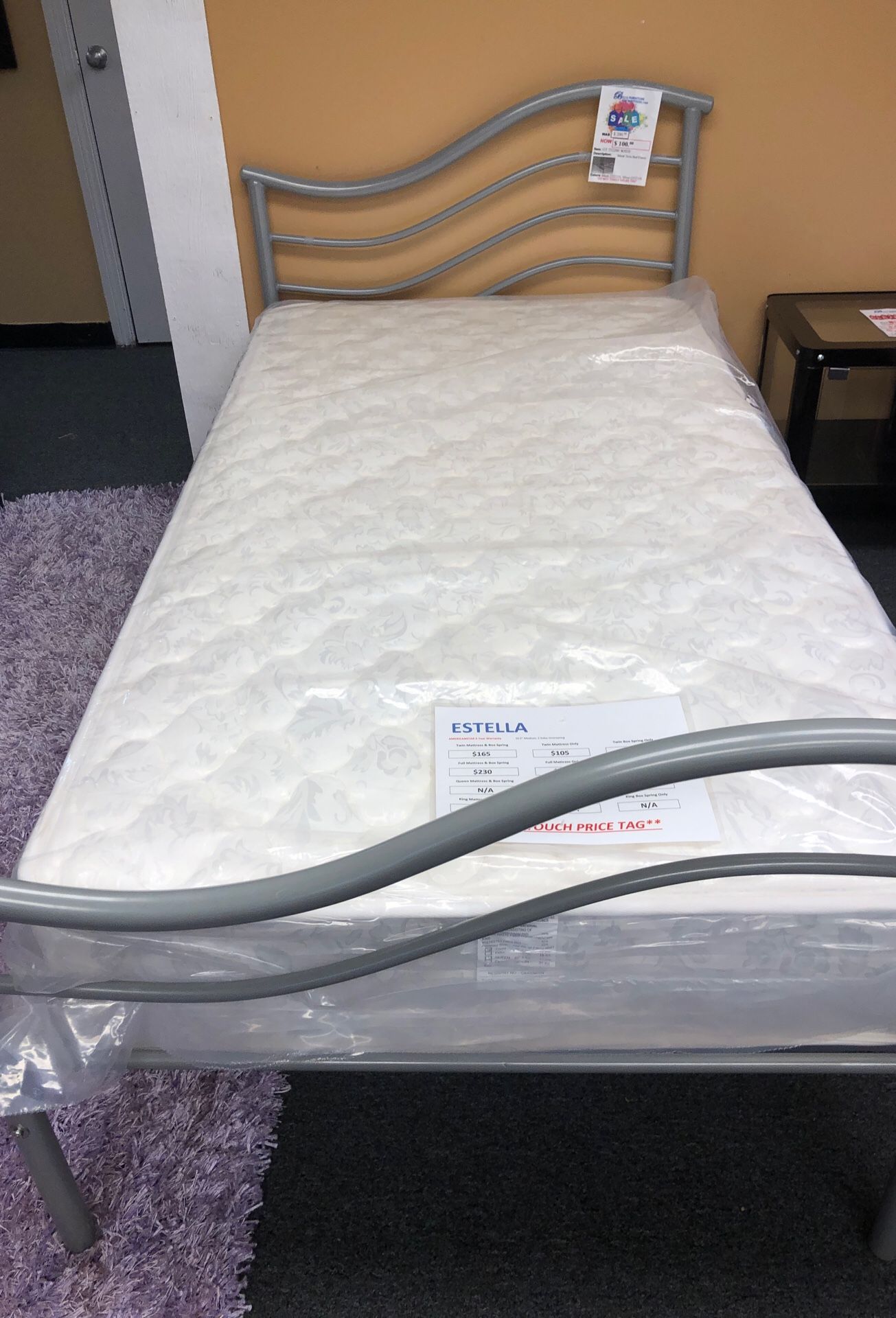 Metal Twin Bed Frame