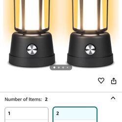 Camping Lantern, CT CAPETRONIX Lanterns for Power Outages 6000mAh, IPX5 Waterproof, Rechargeable Camping Lantern with Hand-Cranked, Solar Lantern Camp