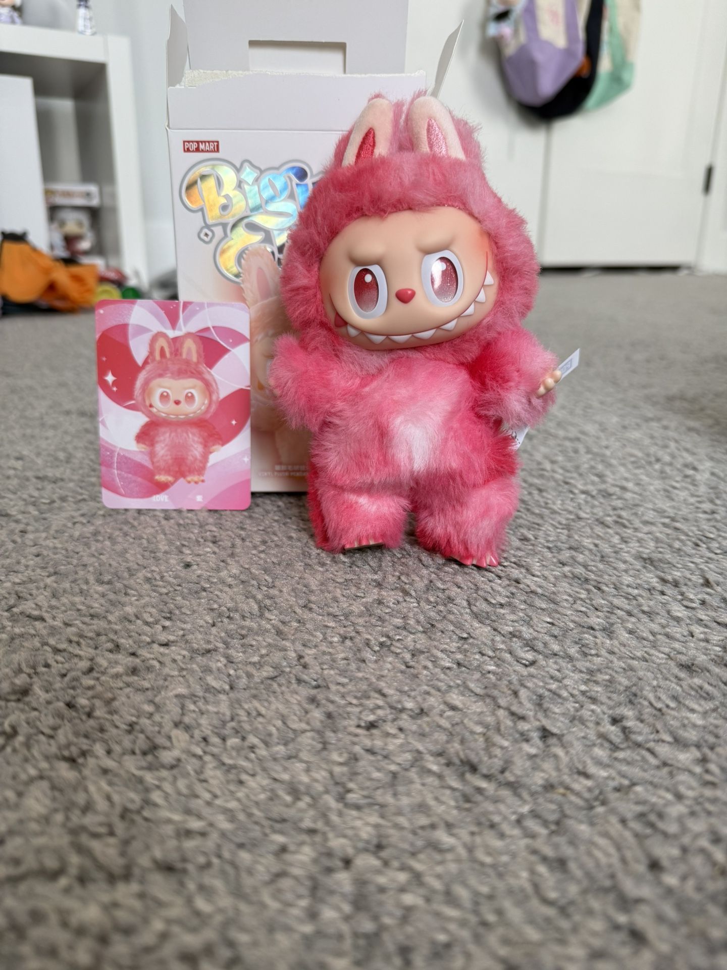 Authentic Labubu Big Into Energy - Love