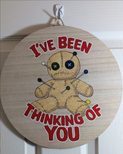 Voodoo Doll wood art
