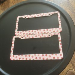 License Plate Strawberry 