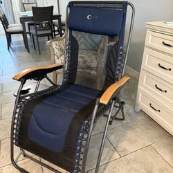 Portal Oversized Blue Patio Chair XL $40