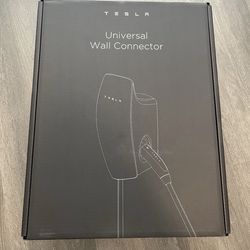 Tesla universal wall connector level 2 hardwired electric vehicle Ev charger up to 48A 24ft