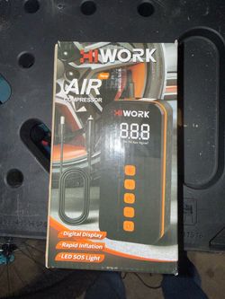 Portable air compressor