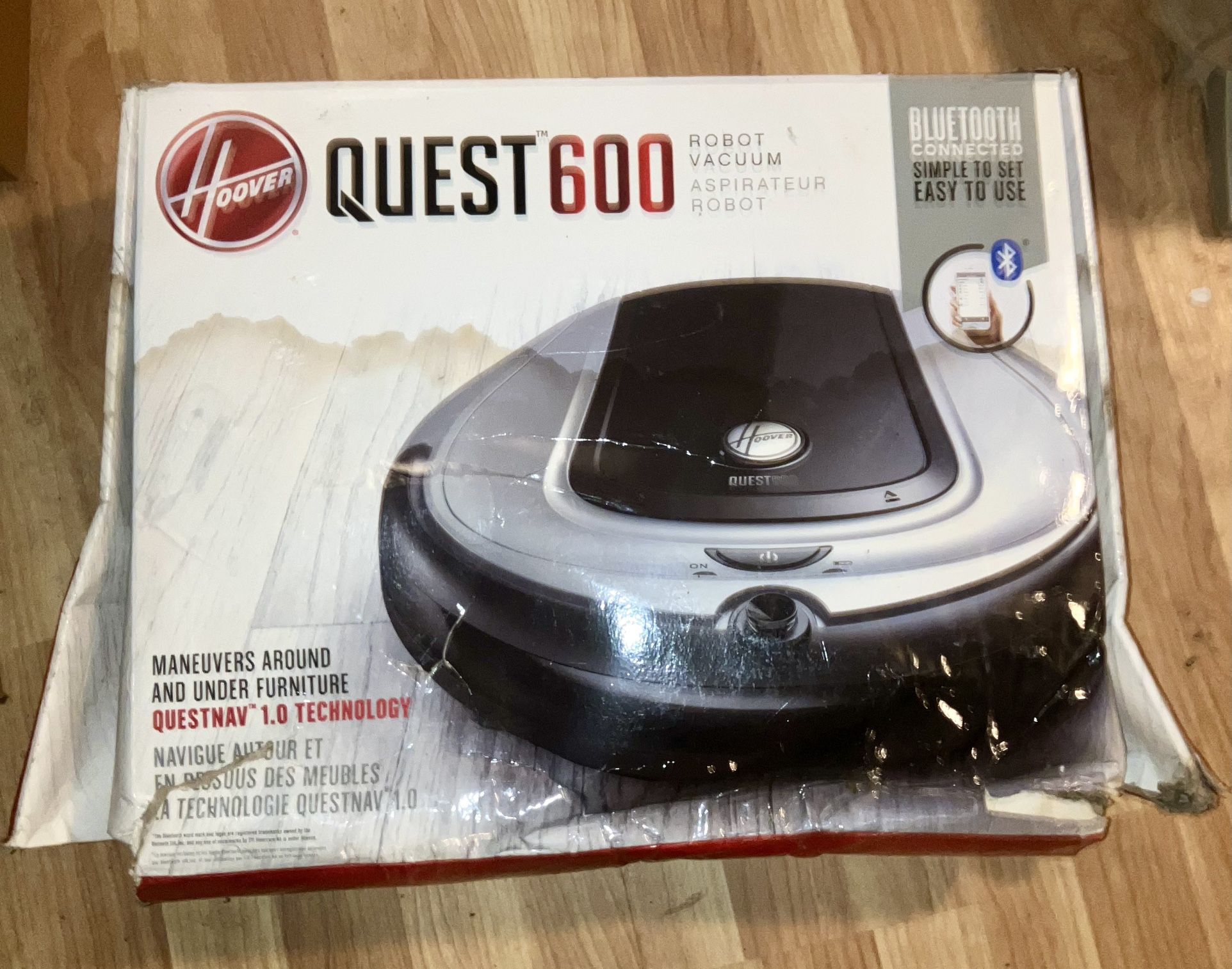 Hoover Quest 600 Robot Vacuum