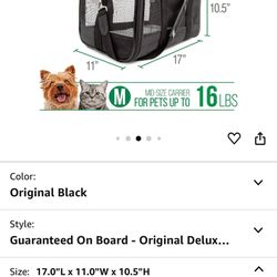 Sherpa Pet Carrier New In box