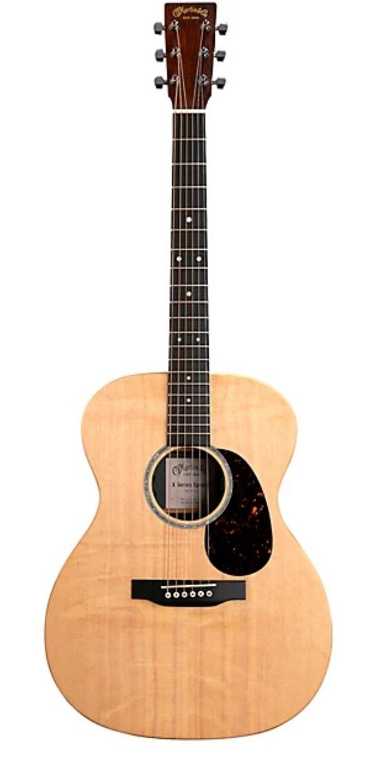 Martin X Series Special 000-X2E Spruce-Rosewood HPL Acoustic-Electric Guitar Natural