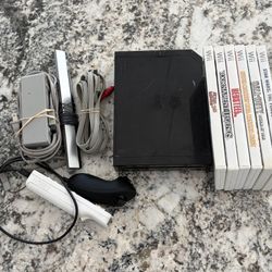 Nintendo Wii With Games 