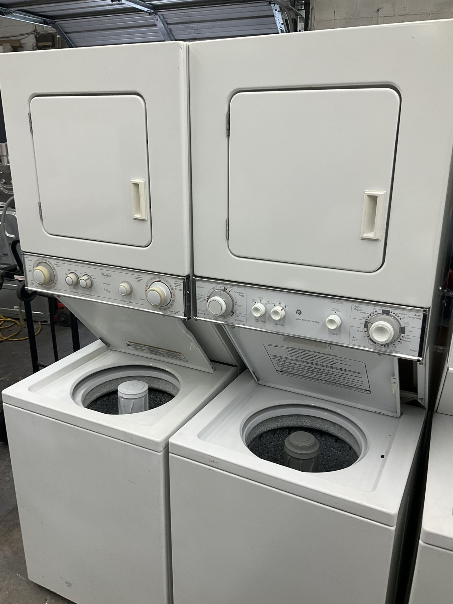 GE 24in Stackable Washer And Dryer Combo We Are In The Blue Building🟦