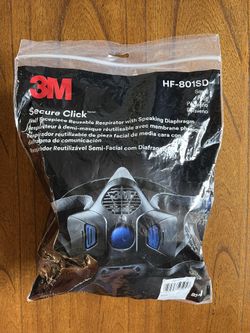 3M Respirator Secure Click