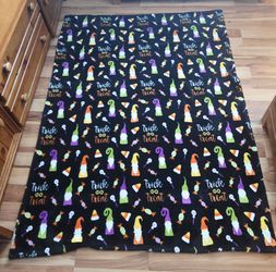 Super soft Halloween blanket