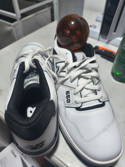 New Balance 550 White Black Sneakers