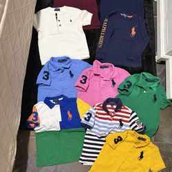 Polo and Tommy toddler lot all size 4T $125 for (12) pieces .all good condition. Pick up only Fort Worth 28 and Jacksboro Hwy 76114