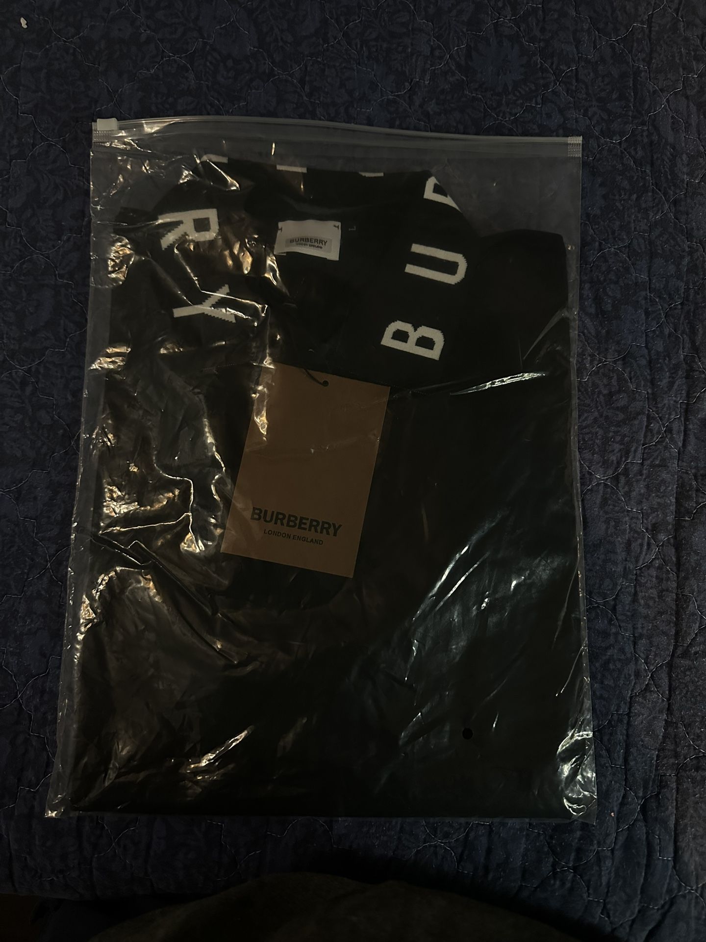 Black Burberry Shirt