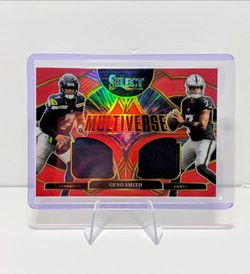 Geno Smith Duel patch card