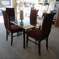 Table Set With Chairs