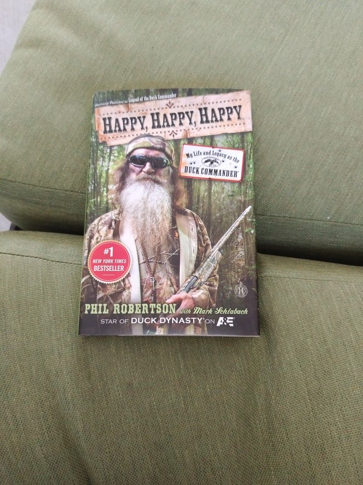 Happy Happy Happy Duck Dynasty Hard Cover Book