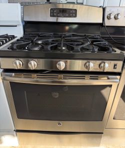 GE~📢📢🔥 Amazing Stainless Steel 5-Burner Gas Range