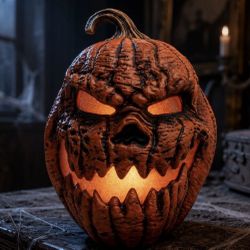 LIGHT UP HALLOWEEN PUMPKIN DECOR 