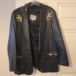 WESTERN CUSTOM TAILORED LEATHER JACKET