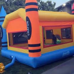 Bounce House With Blower