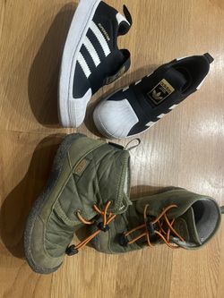 Size 11 Keens (waterproof ) And Pair Of Adidas In Great Condition 