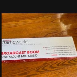 MICROPHONE BROADCAST STAND