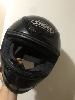 Shoei motorcycle helmet