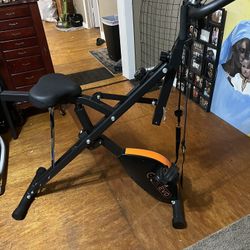 Exercise Bike And Squat Assist 
