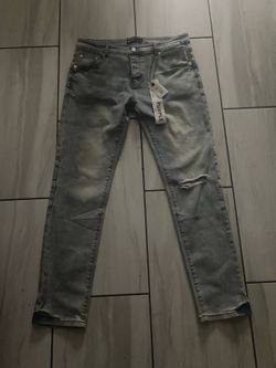 Purple jeans
