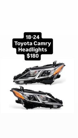 18-24 Toyota Camry Headlights $180