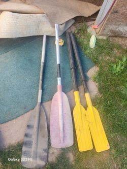 Boat/Raft paddles All for 20$