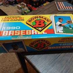 Bowman 1990 MLBaseball Card Set (528 Cards)