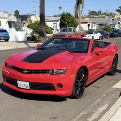 2015 CHEVY CAMARO LT CONVERTIBLE