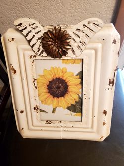 Shabby Chic Metal Picture Frame