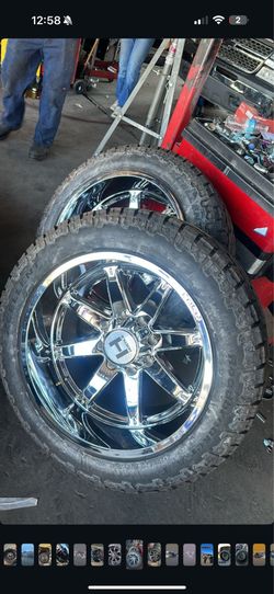 GMC sierra wheels and tires 🔥🔥