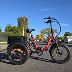 Electric Trike Folding 