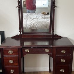 Antique Furniture Bedroom Set.  3 Pieces 