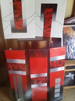 Abstract wall art