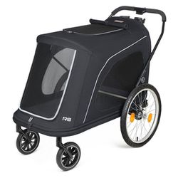 R8 Pro Luxury 4-Wheel Foldable Pet Stroller

