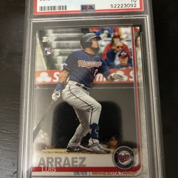 A Topps Luis Arraez PSA 10